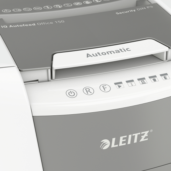 LEITZ EVRAK İMHA MAKİNESİ IQ OFFICE P4 8013 150 YAPRAK KAPASİTELİ