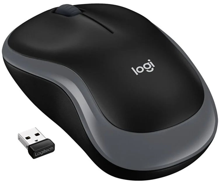 LOGITECH MOUSE M185 KABLOSUZ GRİ 910-002235