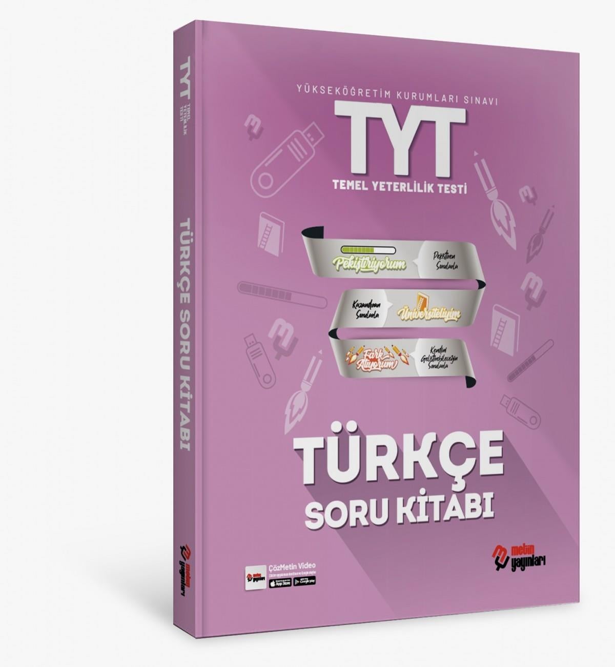 Metin Yayınları TYT Türkçe Soru Kitabı 