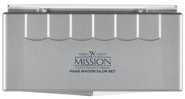 MISSION SULUBOYA SILVER TABLET PIGMENT 12 Lİ 5012