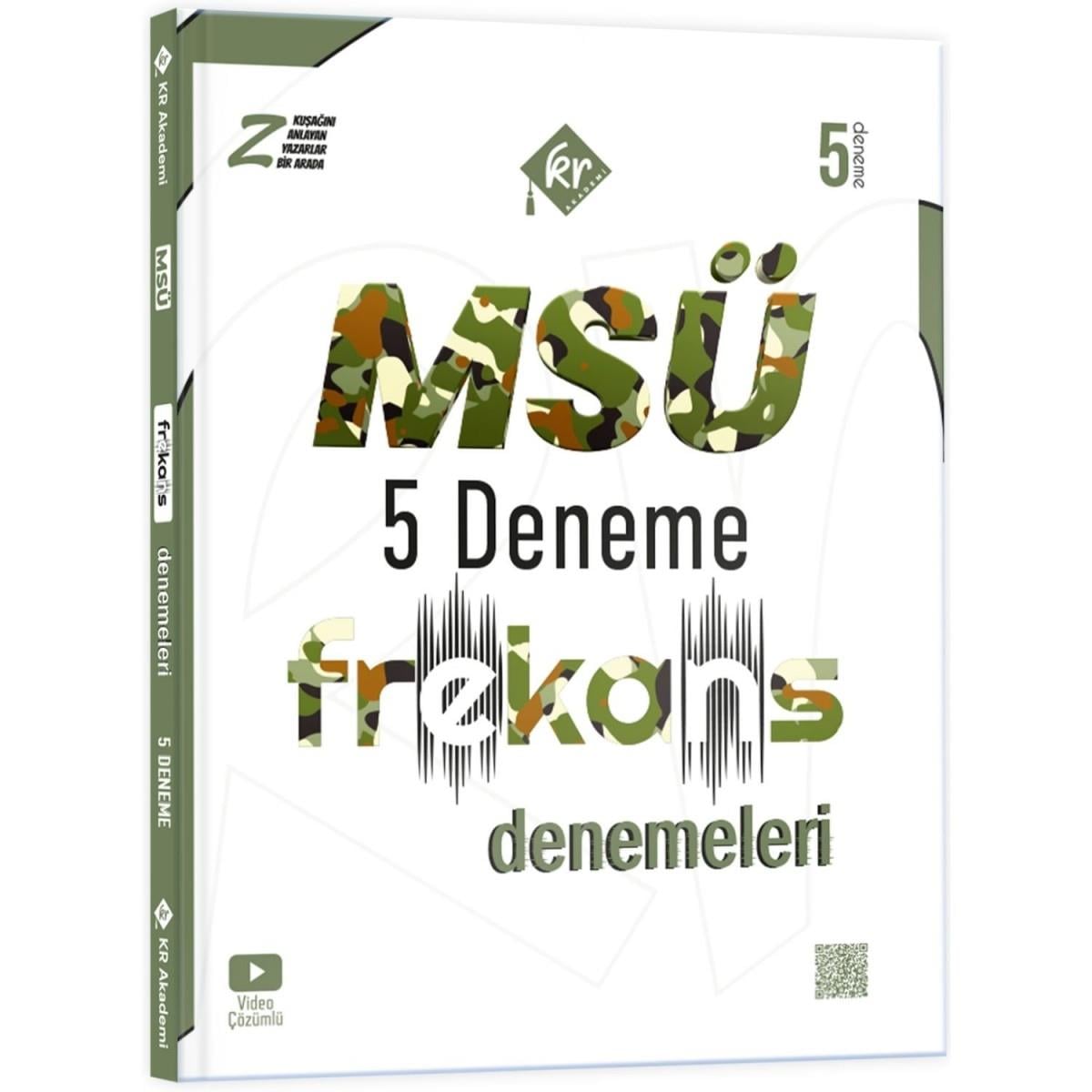 MSÜ 5'li Frekans Denemeleri KR Akademi Yayınları