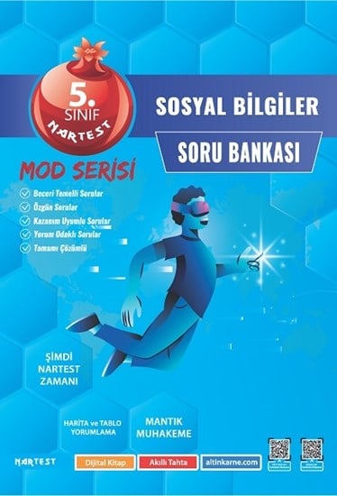 Nartest Yayınevi 5. Sınıf Mod Sosyal Bilgiler Soru Bankası