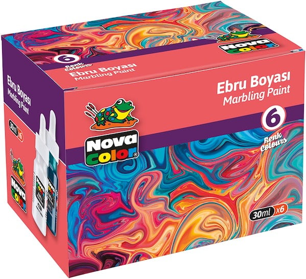 NOVA COLOR EBRU BOYA 6 LI TAKIM NC-238