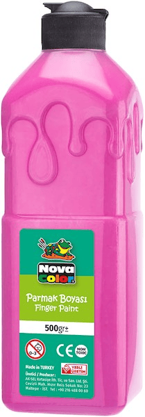 NOVA COLOR PARMAK BOYASI 500 GR PEMBE NC-379