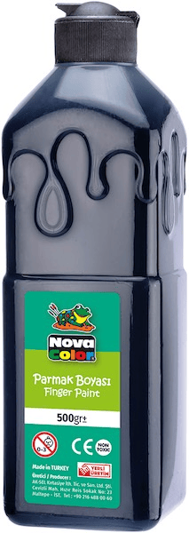 NOVA COLOR PARMAK BOYASI 500 GR SİYAH NC-375
