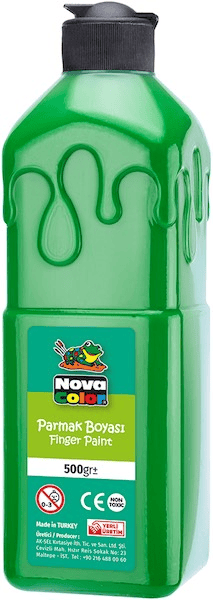 NOVA COLOR PARMAK BOYASI 500 GR YEŞİL NC-373