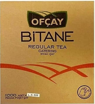 OFÇAY BARDAK POŞET ÇAY BİTANE REGULAR TEA 2g x 1000 ADET 307859