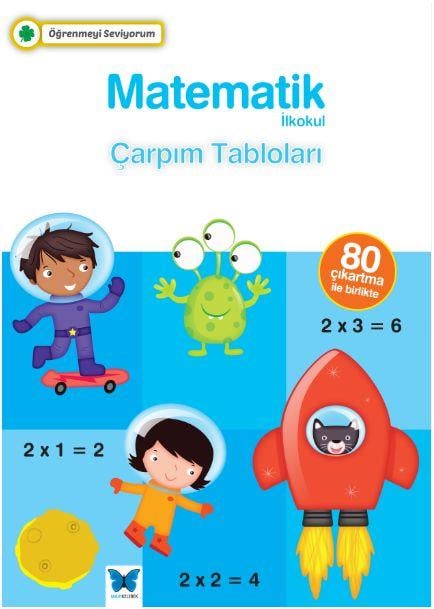 Öğrenmeyi Seviyorum - Matematik İlkokul Çarpım Tabloları