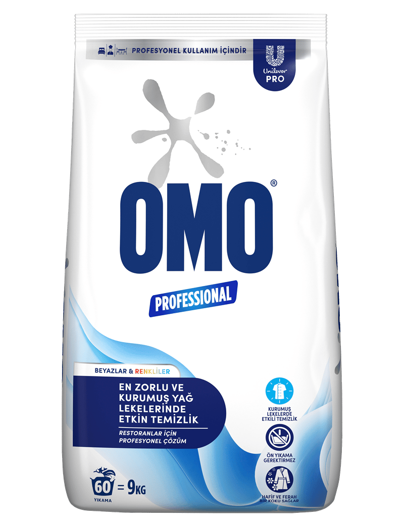 OMO PROFESSIONAL TOZ ÇAMAŞIR DETERJANI 9 KG - RESTORANLAR İÇİN 62729770