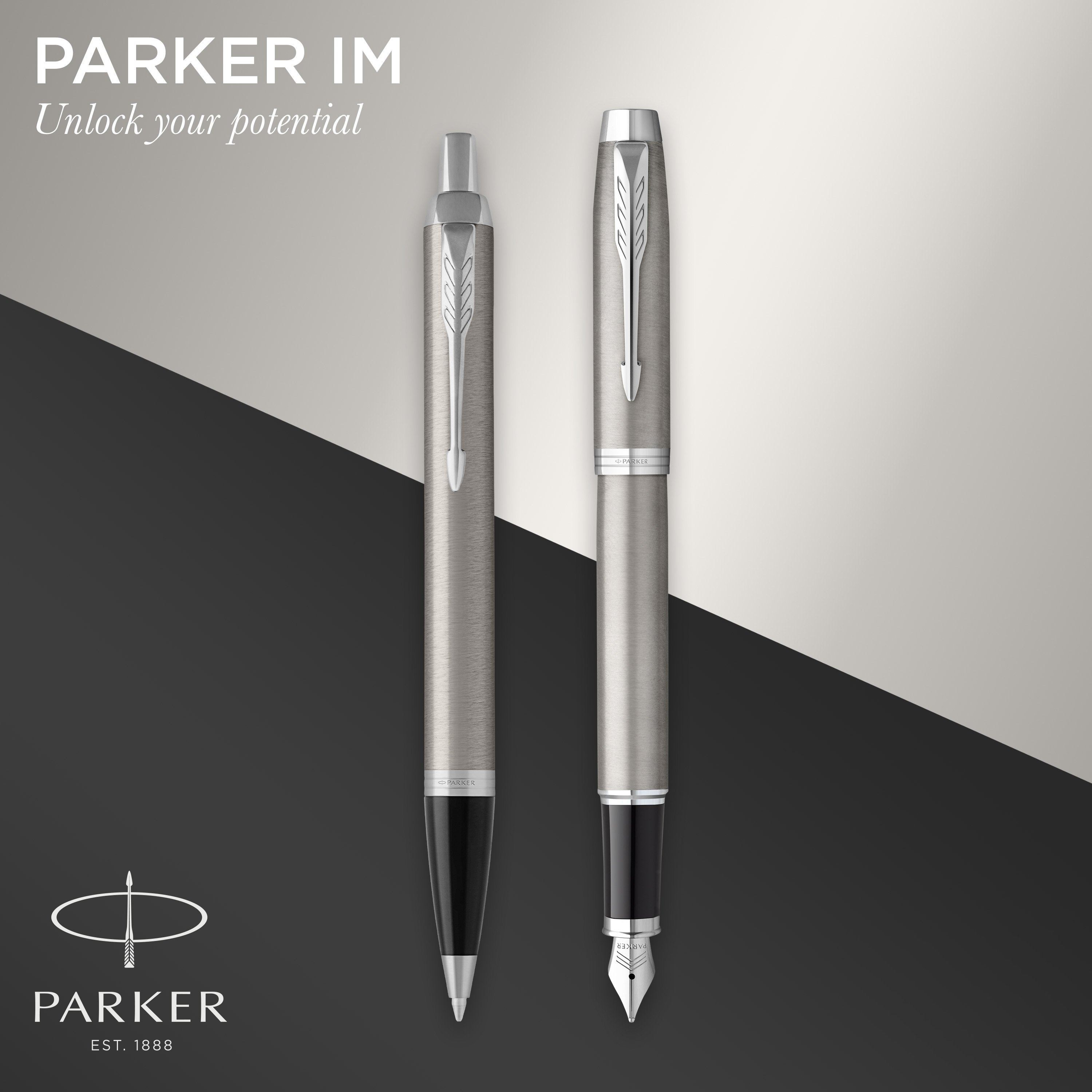 PARKER DOLMA KALEM + TÜKENMEZ KALEM KILIFLI IM SS CT DUO SET 2214458