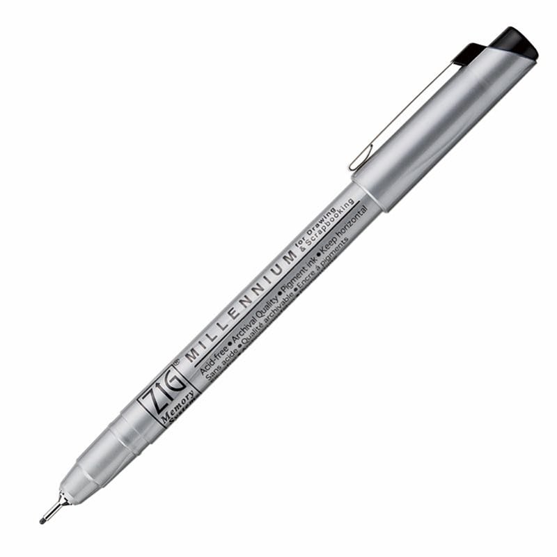 PASİF ZIG ÇİZİM KALEMİ MILLENIUM MS-08 0.65MM MOR