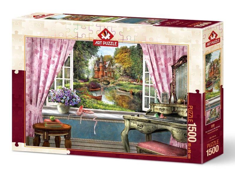 Penceremdeki Şato 5388 (1500 Parça)