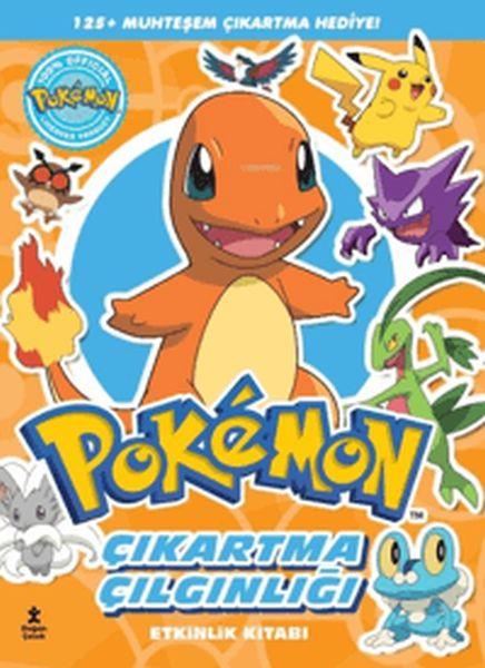 Pokemon Charmender - Çıkartma Çılgınlığı Etkinlik Kitabı