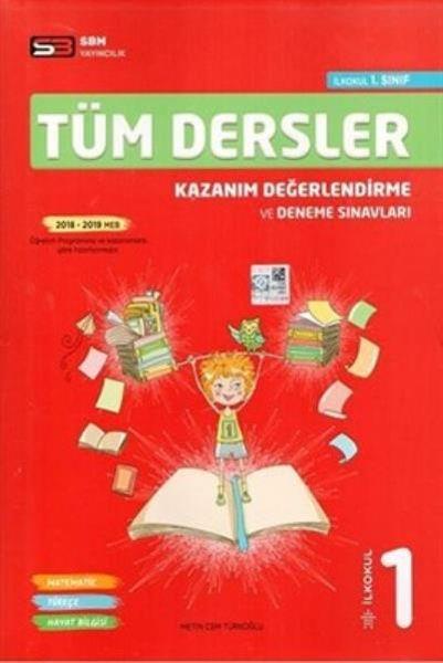 SBM 1. Sınıf Tüm Dersler Kazanım Değerlendirme ve Deneme Sınavları (Yeni)