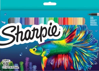 SHARPIE PERMANENT SET FINE 18 Lİ BALIK 2201230