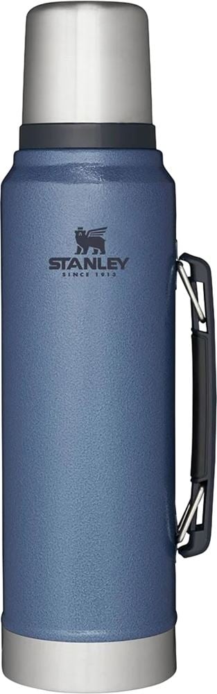 STANLEY TERMOS PASLANMAZ ÇELİK KLASİK VAKUMLU 1 LT KOYU MAVİ 10-08266-058