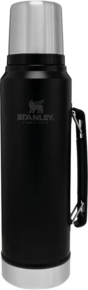 STANLEY TERMOS PASLANMAZ ÇELİK KLASİK VAKUMLU 1 LT SİYAH 10-08266-002