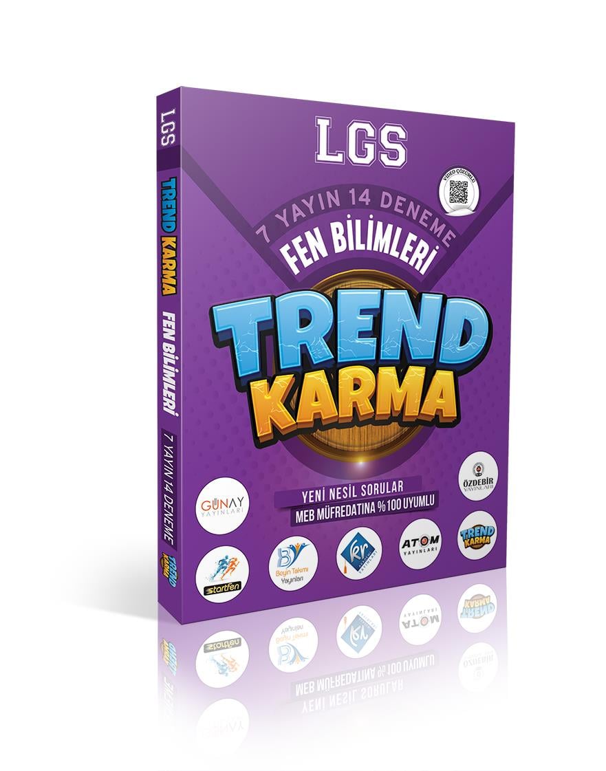 Trend Karma LGS Fen Bilimleri Denemeleri 7 Yayın 14 Deneme 