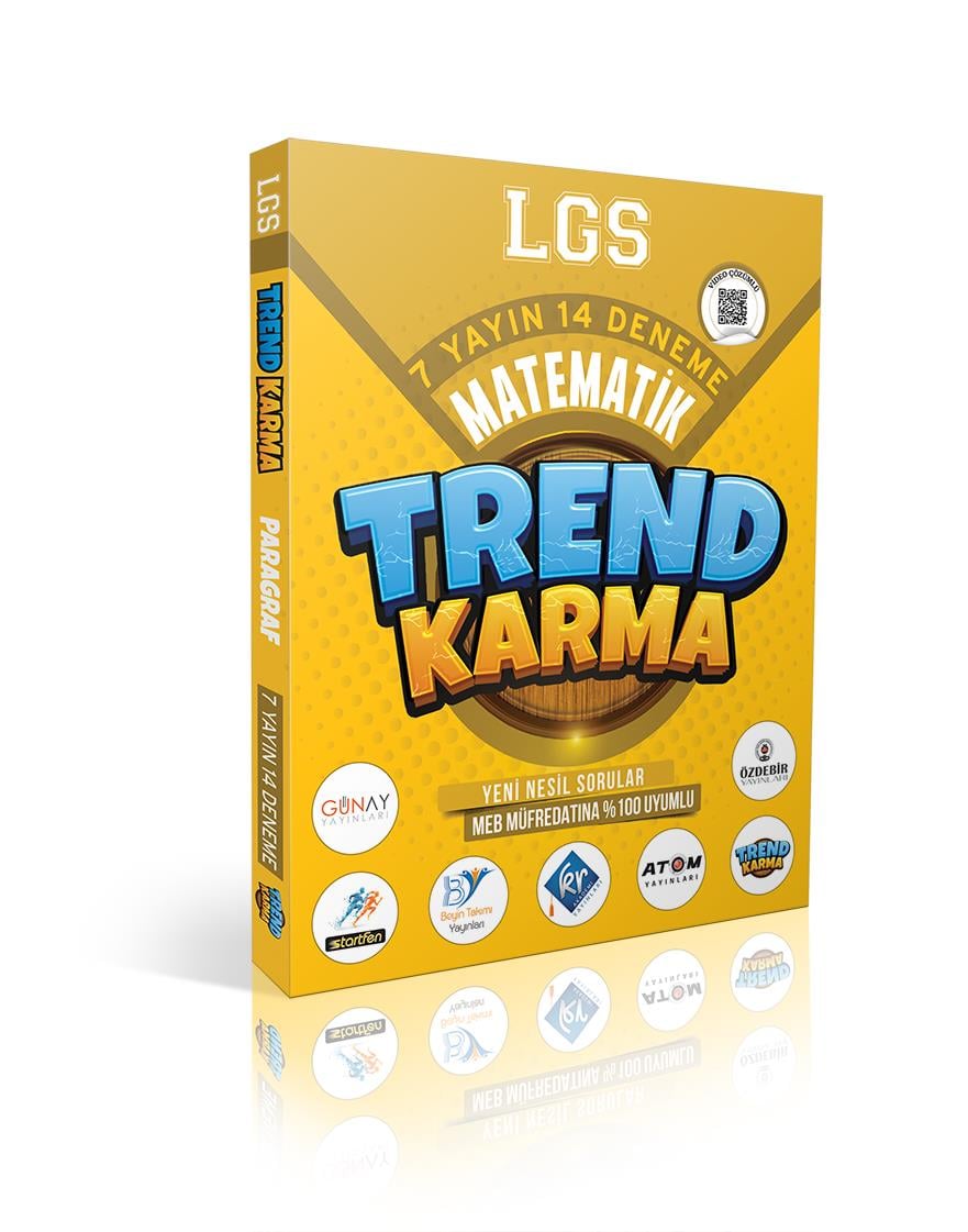 Trend Karma LGS Matematik Denemeleri 7 Yayın 14 Deneme 