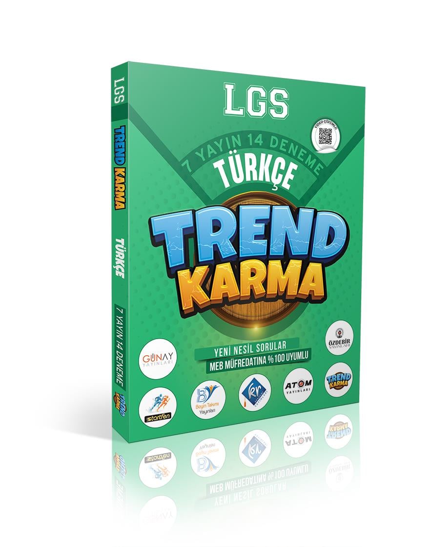Trend Karma LGS Türkçe Denemeleri 7 Yayın 14 Deneme 