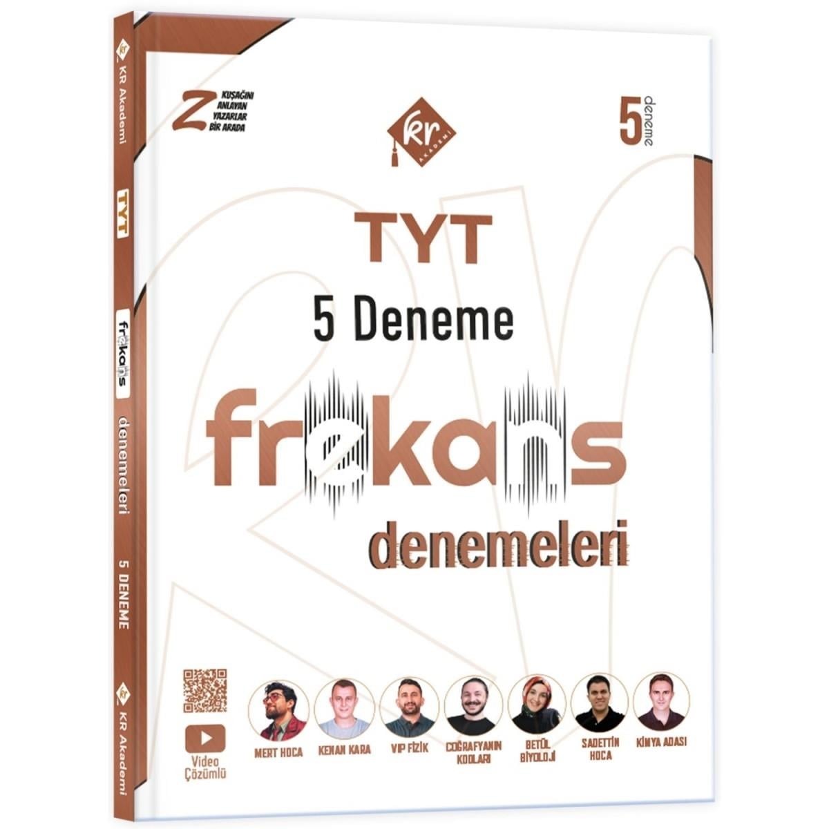 TYT 5 Frekans Denemeleri KR Akademi Yayınları