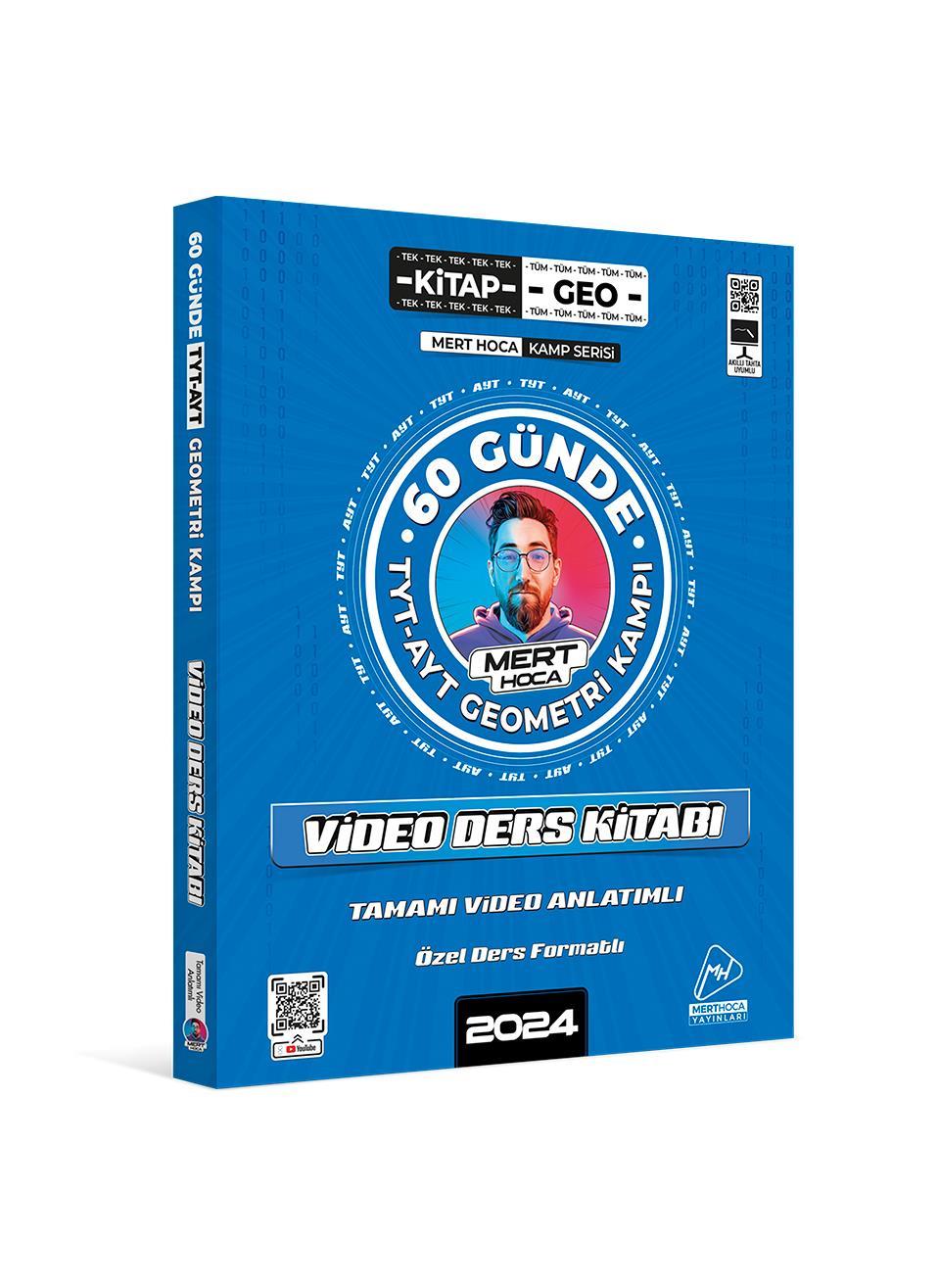 TYT AYT Geometri 60 Günde Kampı Video Ders Kitabı Mert Hoca 2024