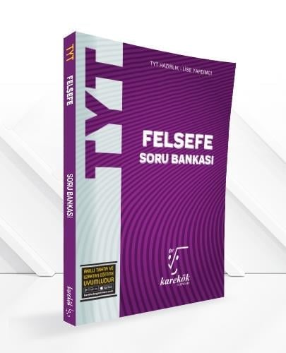 TYT Felsefe Soru Bankası Karekök Yayınları