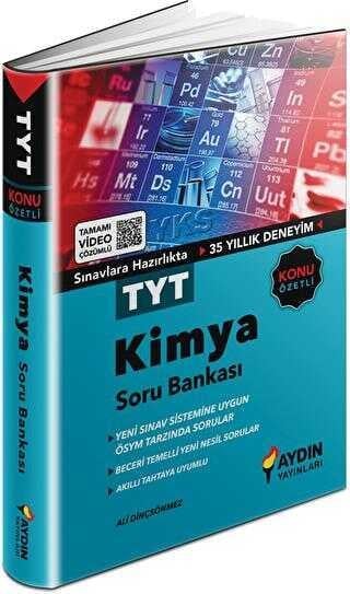 TYT Kimya Konu Özetli Tamamı Video Çözümlü Soru Bankası Aydın Yayınları