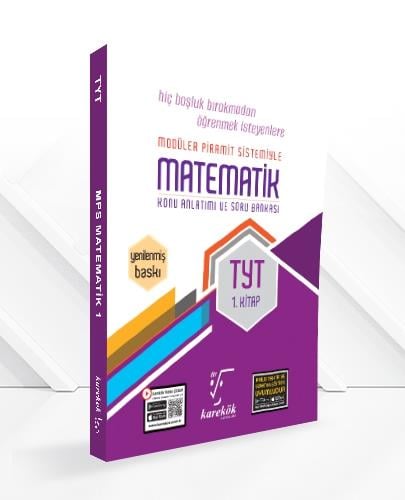 TYT Matematik Konu Anlatımlı Ve Soru Bankası Modüler Piramit Sistemiyle Karekök Yayınları