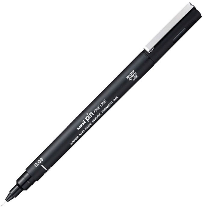 UNİ DRAWING PEN PIN003-200 0.03 SİYAH