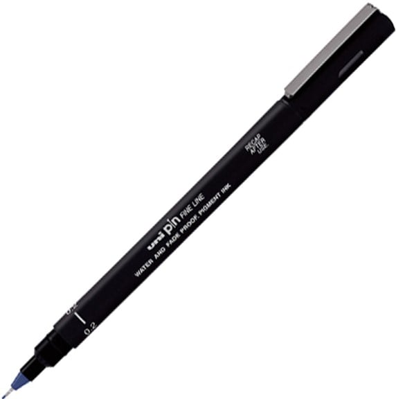 UNİ DRAWING PEN PIN02-200 0.2 MAVİ