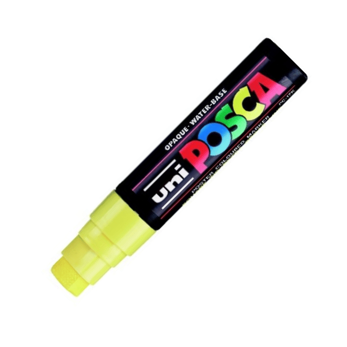 UNİ POSTER MARKÖRÜ POSCA PC-17K 15.0 SARI