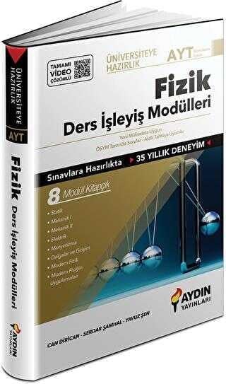Üniversiteye Hazırlık AYT Fizik Ders İşleyiş Modülleri Aydın Yayınları