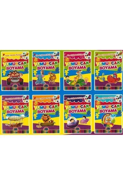 Yumurcak Boyama (8 Kitap Set)