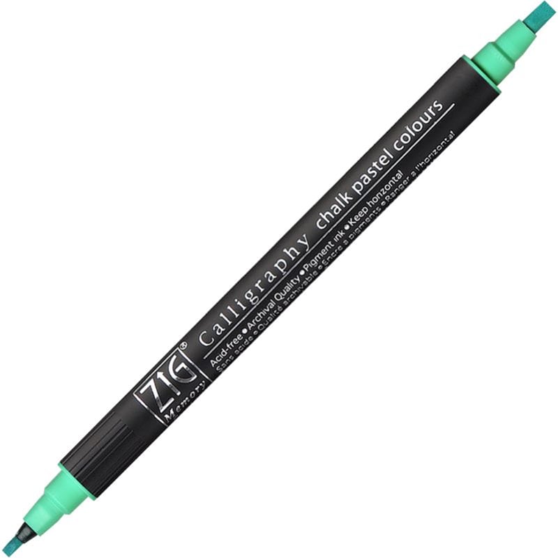ZIG KALİGRAFİ KALEMİ CHALK PASTEL MS-6400 040 GREEN