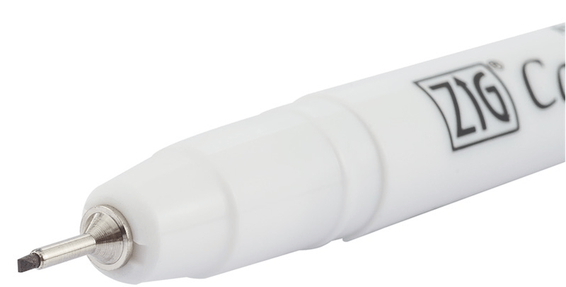 ZIG KALİGRAFİ KALEMİ PCA-110 PERMANENT 1,0MM SİYAH