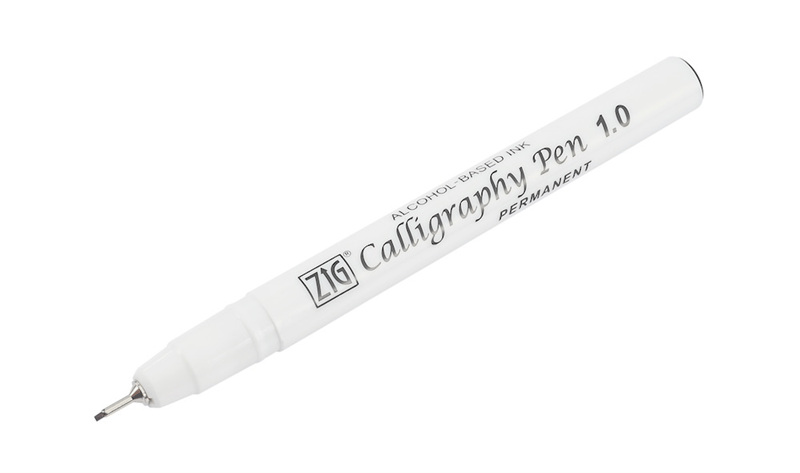 ZIG KALİGRAFİ KALEMİ PCA-110 PERMANENT 1,0MM SİYAH
