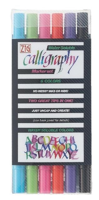 ZIG KALİGRAFİ KALEMİ TC-3100/ 6V 6 LI