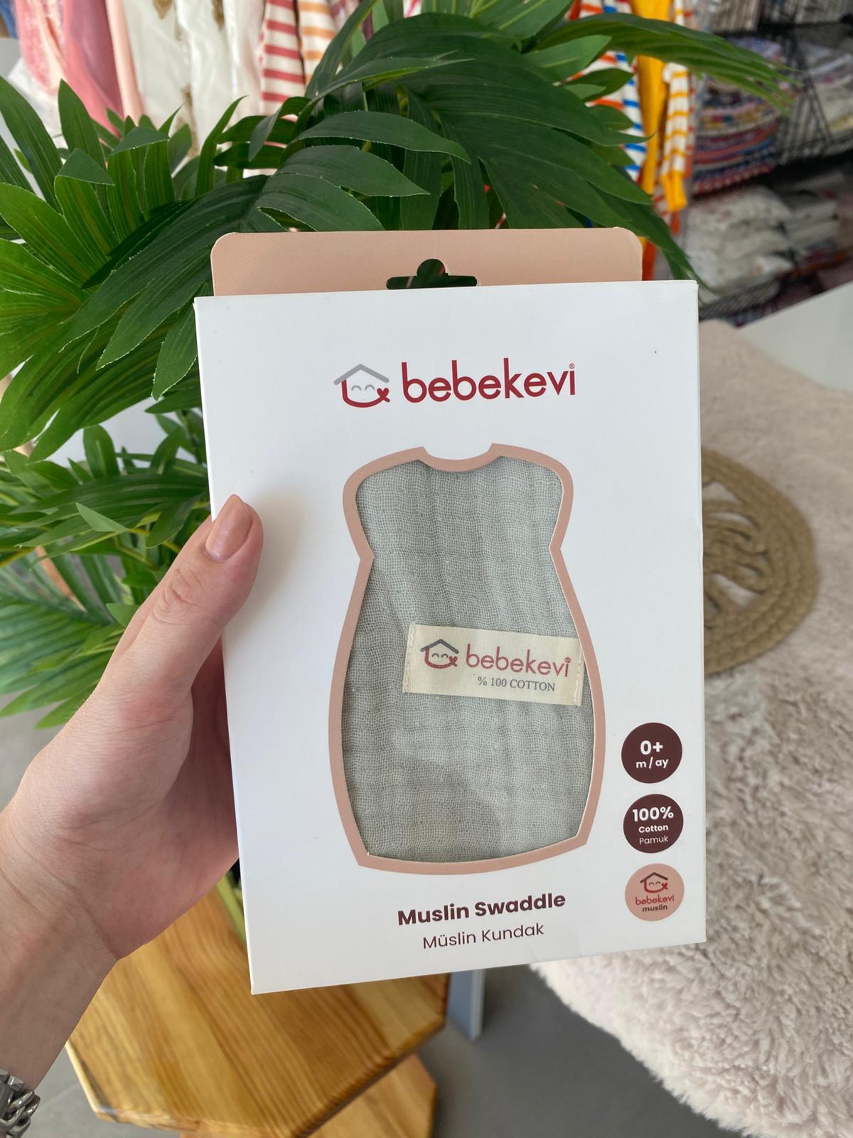 4 Katlı Müslin Kundak Mint Yeşili