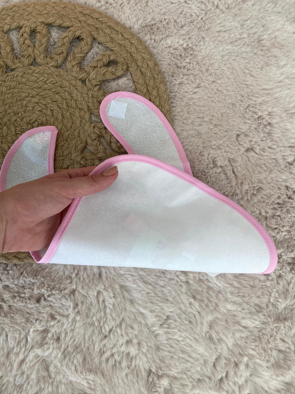 Anne Kız Tavşan Pembe Önlük