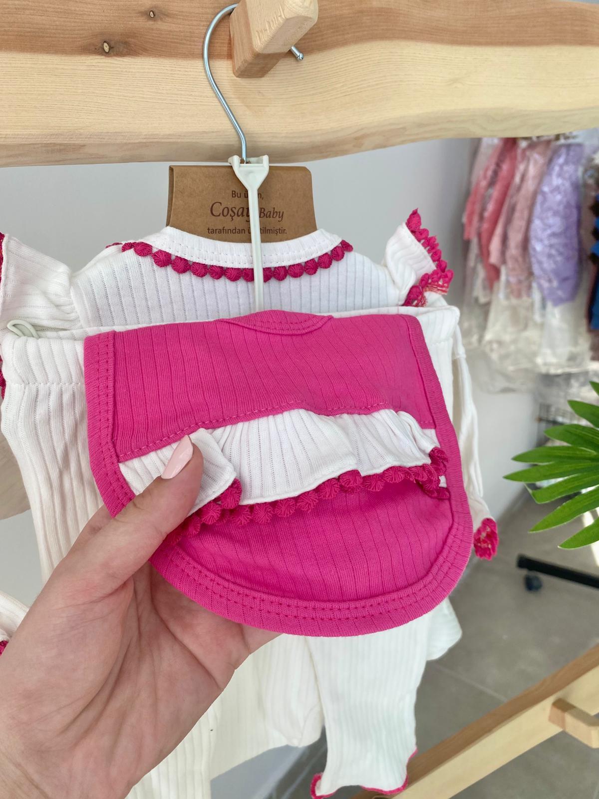 Barbie Botlu 5'li Takım Beyaz