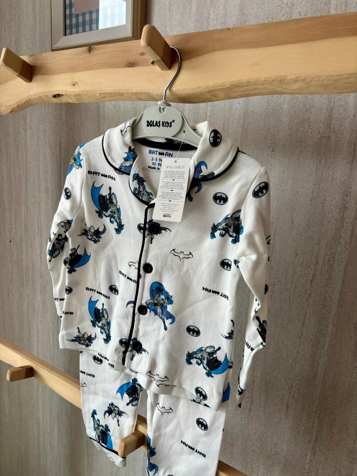 Batman Pijama Takımı Yaş