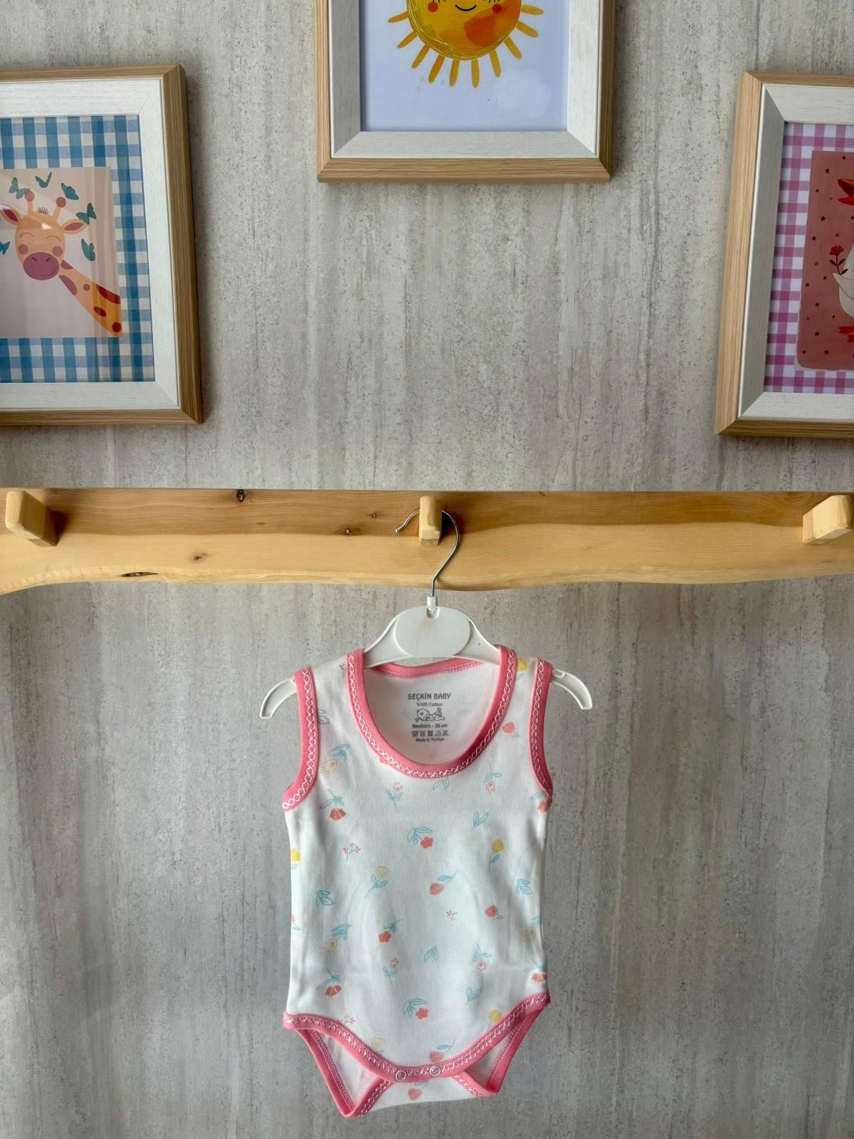 Çiçekli Çıtçıtlı Badi Pembe