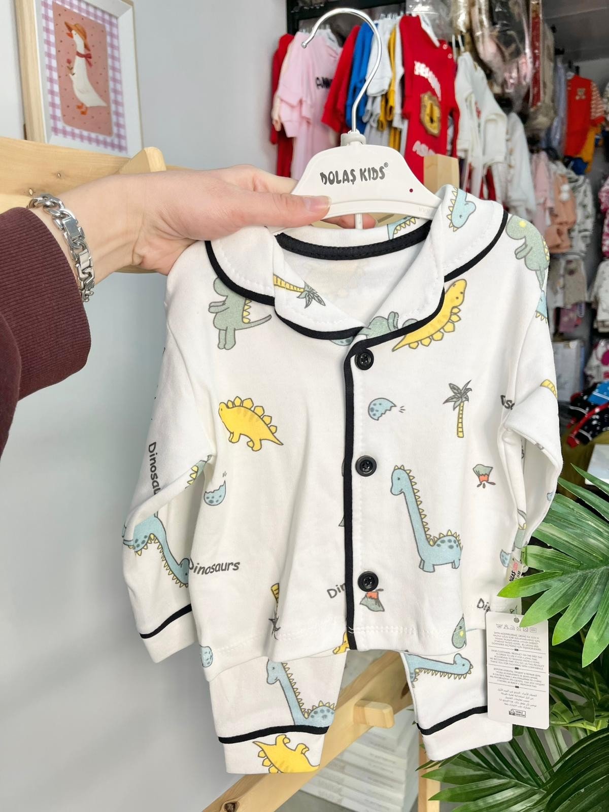 Dinazor Pijama Takımı Aylık
