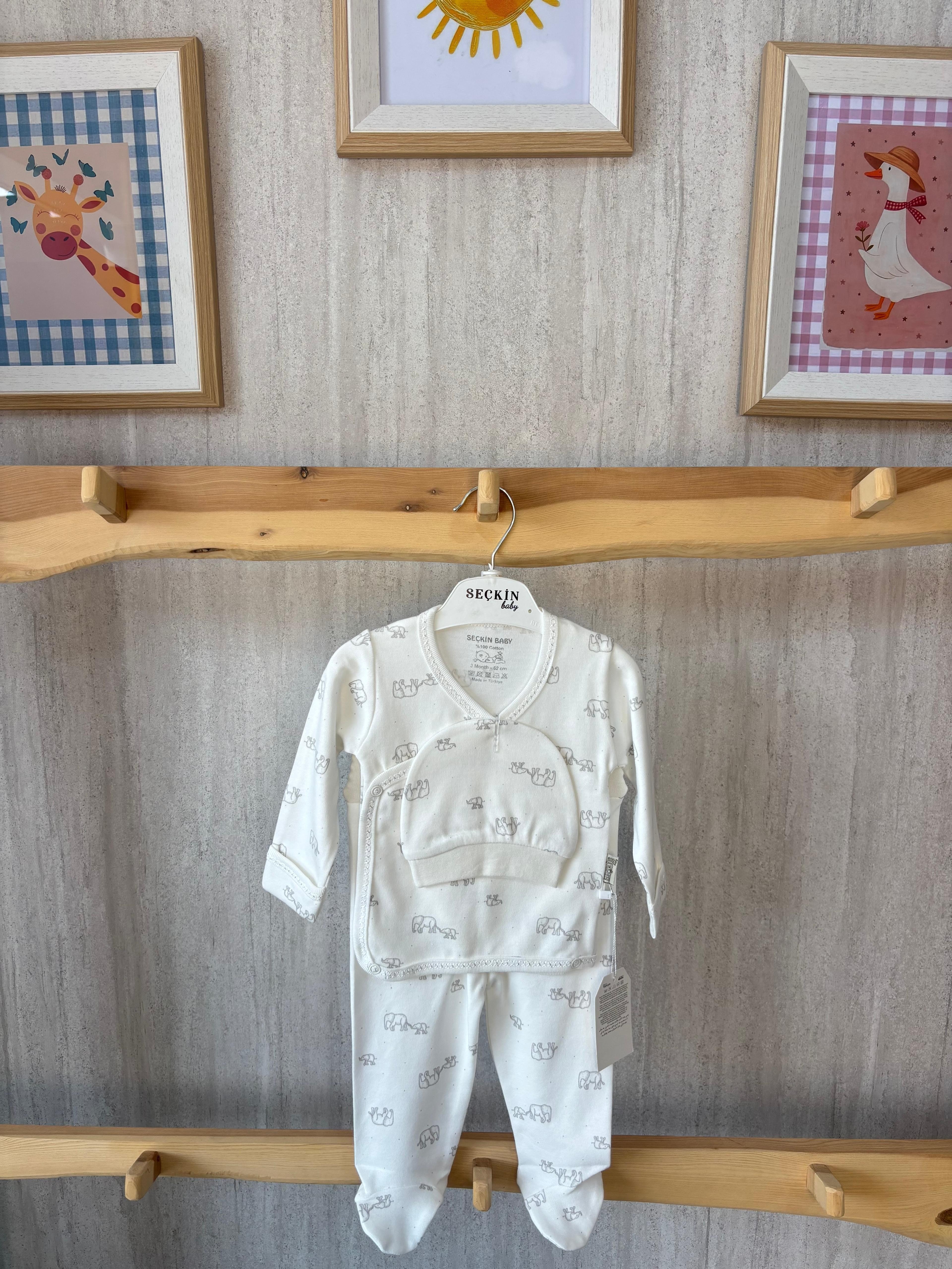 Fil Desenli Hastane Çıkışı