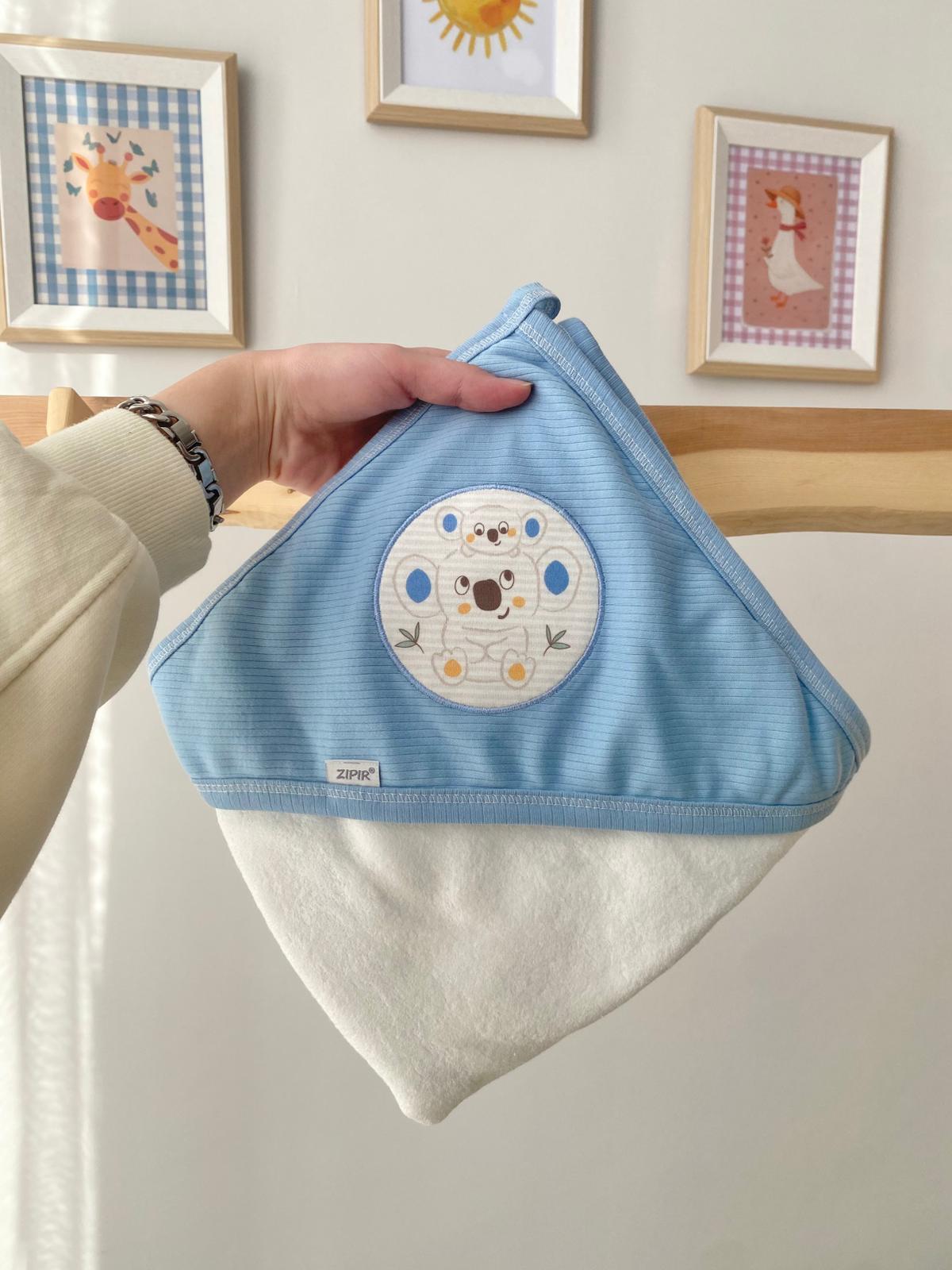 Koala Banyo Havlusu Mavi