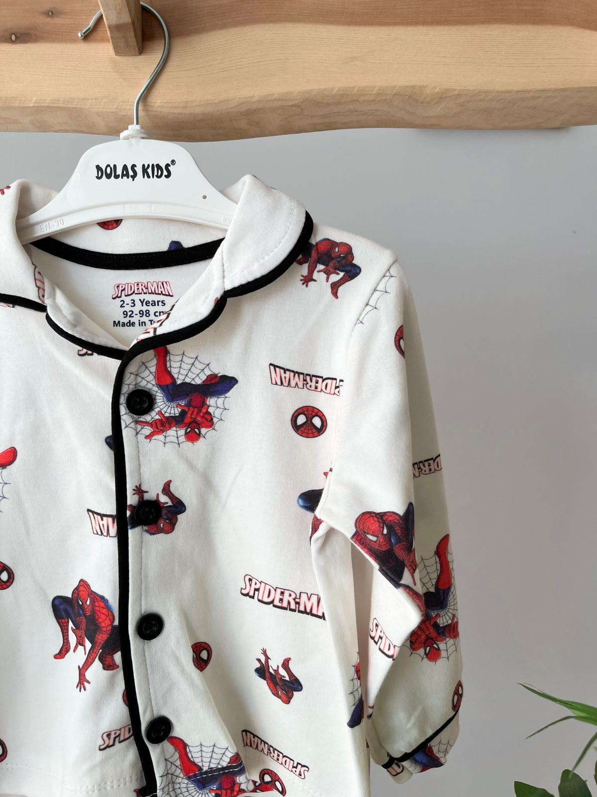 Spider Man Pijama Takımı 