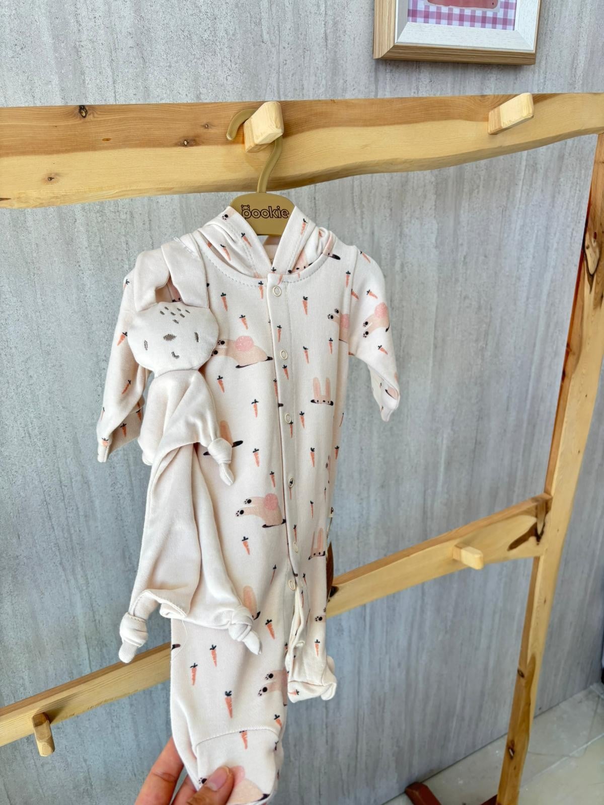 Uyku Arkadaşlı Tulum Patikli Pudra