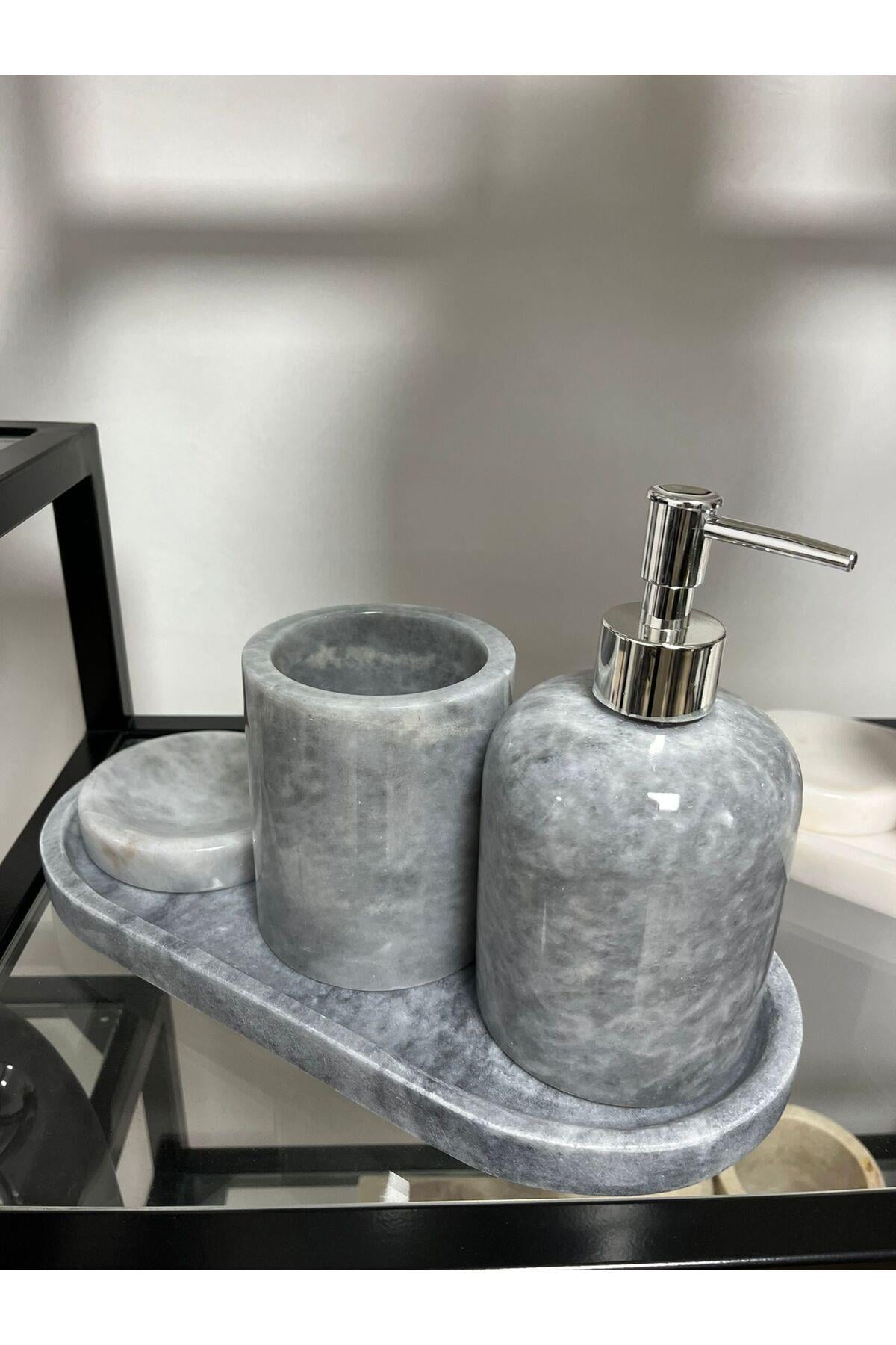 SKY BLUE 4'LÜ BANYO SETİ