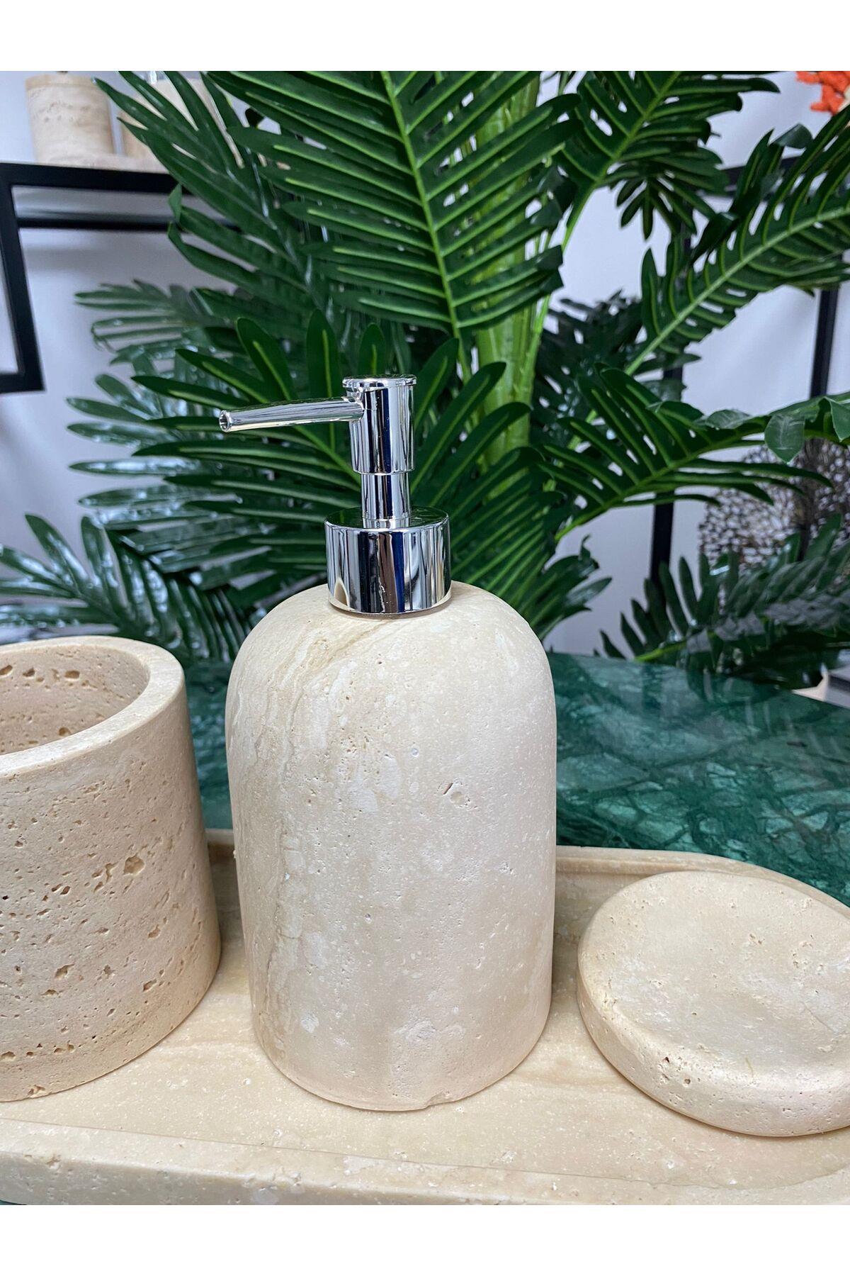 TRAVERTEN 4 'LÜ BANYO SETİ